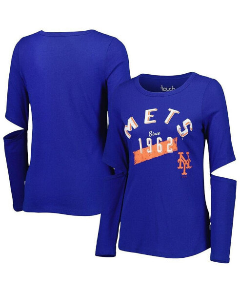 Women's Royal New York Mets Formation Long Sleeve T-shirt
