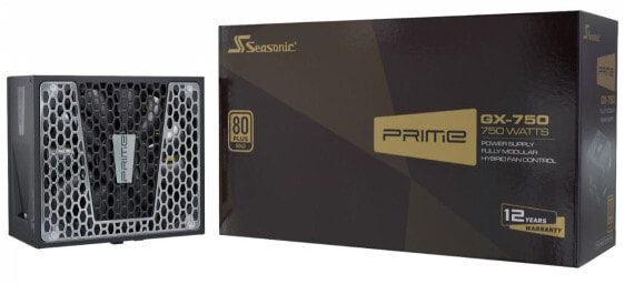 Seasonic Prime GX - 750 W - 100 - 240 V - 50 - 60 Hz - 10 - 5 A - 100 W - 744 W