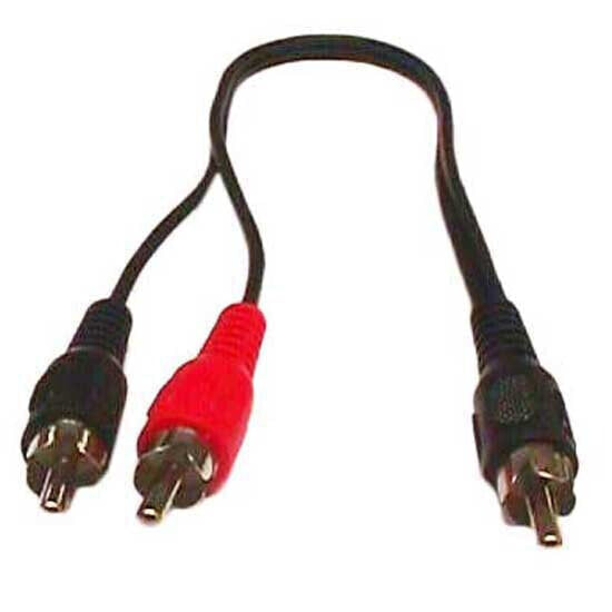 EUROCONNEX 2xRCA M/M 30 cm RCA Cable