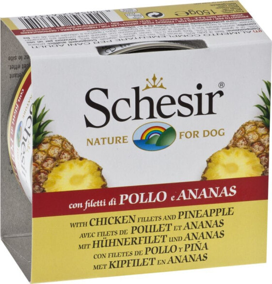 Schesir Schesir Kurczak i ananas - 150g