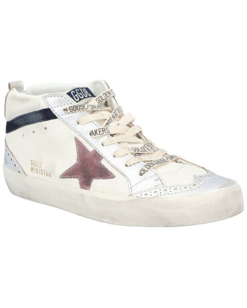 Golden Goose Mid Star Leather Sneaker Women's