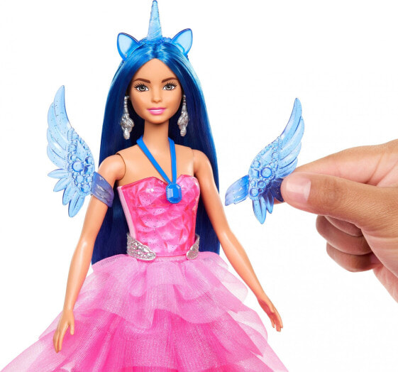 Lalka Barbie Mattel Sapphire Skrzydlaty jednorożec Lalka 65 rocznica HRR16