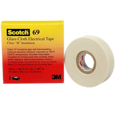 3M ET6915X33 - White - Protecting - Glass - Silicone - Abrasion resistant - Heat resistant - Solvent resistant - 200 °C - 33 m