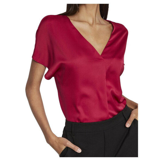 VILA Ellette Short Sleeve Blouse