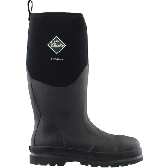 Muck Boot Chore Classic 17 Inch Electrical Steel Toe Work Mens Black Work Safet