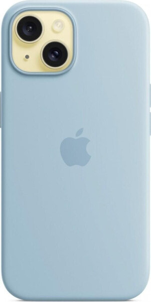 Apple Apple iPhone 15 Silicone Case with MagSafe light blue