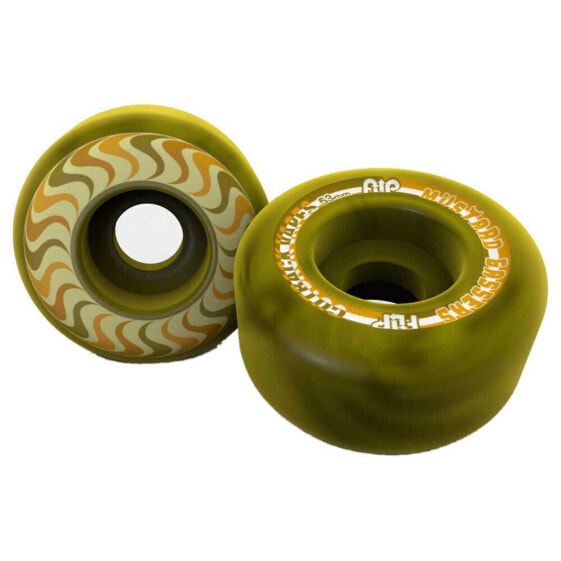 FLIP Cutback Mustard Grassers 53 mm 99a Wheels Pack