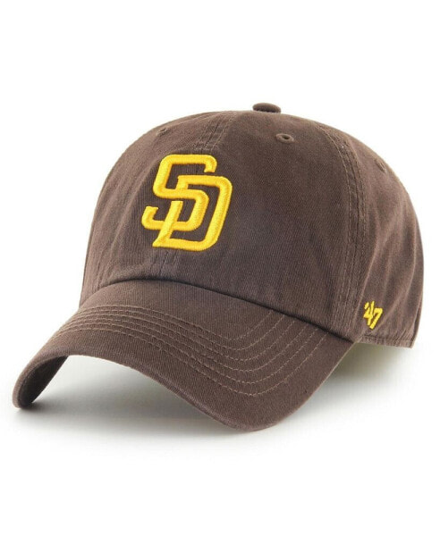 Men's Brown San Diego Padres Franchise Logo Fitted Hat