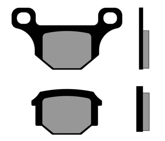 BRENTA MOTO 3187 organic rear Brake Pads