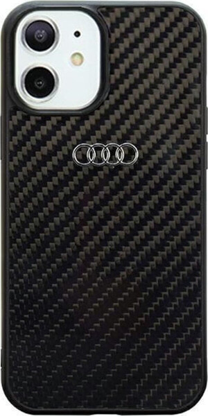 Audi Audi Carbon Fiber iPhone 11 / Xr 6.1" czarny/black hardcase AU-TPUPCIP11-R8/D2-BK