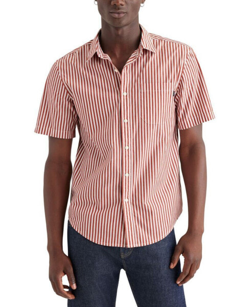 Men's Casual Candy Stripe Shirt