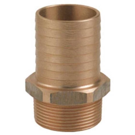 GUIDI 16 mm Threaded&Grooved Bronze Connector