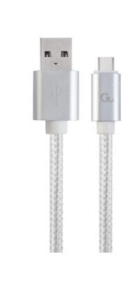 Gembird CCB-mUSB2B-AMCM-6-S, 1.8 m, USB A, Micro-USB A, USB 2.0, White