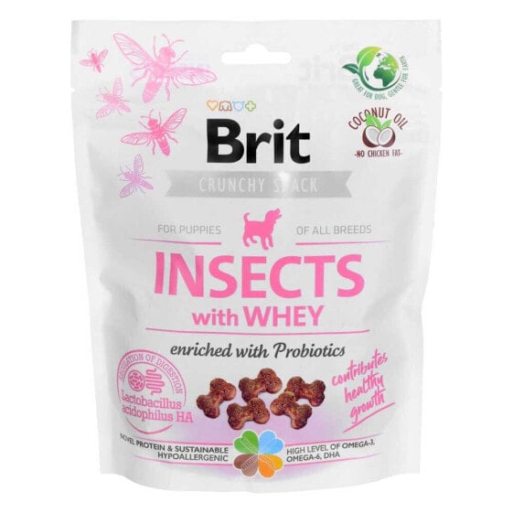 BRIT Care Dog Insects&Whey 200g dog treat