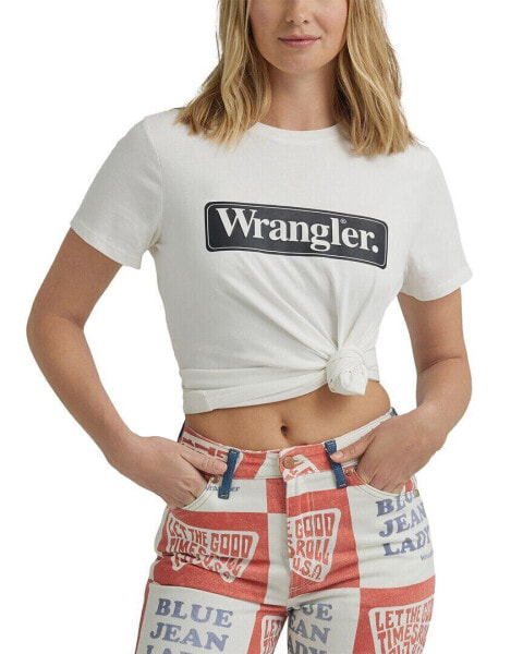 Wrangler Block Logo Regular T-Shirt Women's