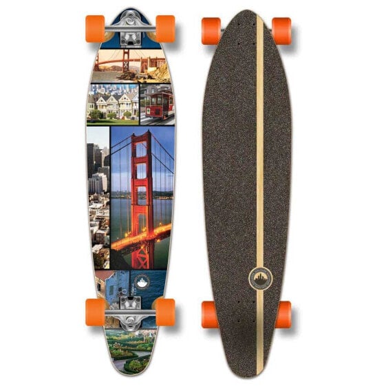 YOCAHER Kicktail San Francisico 40´´ Longboard