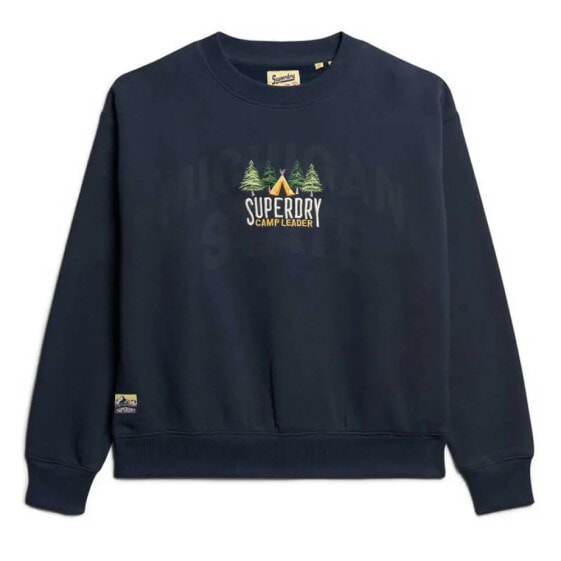 SUPERDRY Travel Souvenir Loose sweatshirt