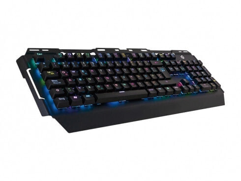 Conceptronic KRONIC Mechanical Gaming Keyboard - RGB - German layout - Full-size (100%) - USB - Mechanical - QWERTZ - RGB LED - Black