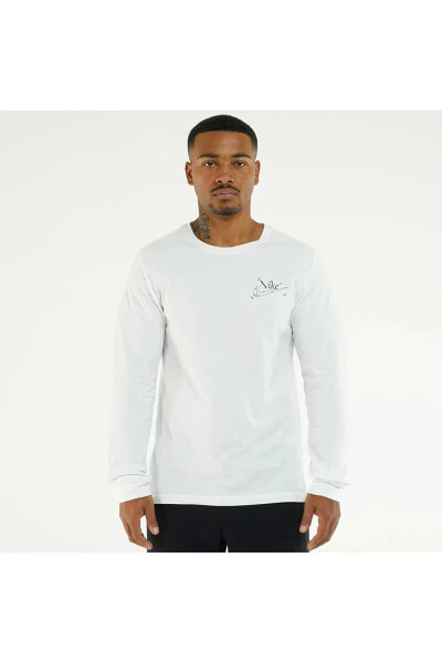 NSW Just Do It Back Print Graphic Long Sleeve T-shirt