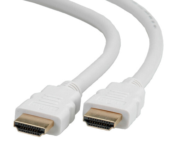 ROLINE Secomp HDMI High Speed Cable + Ethernet - M/M 1 m - 1 m - HDMI Type A (Standard) - HDMI Type A (Standard) - 3D - 10.2 Gbit/s - White
