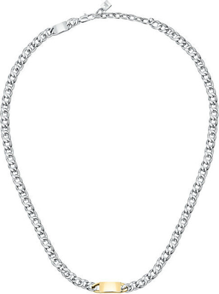 Massive steel necklace for men Catene SATX02