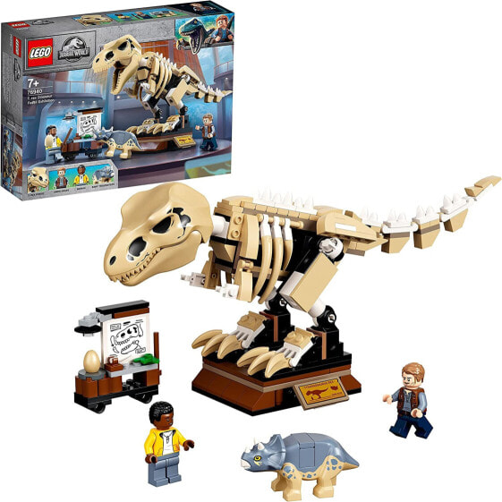 LEGO 76940 Jurassic World T. Rex Skeleton in the Fossil Exhibition