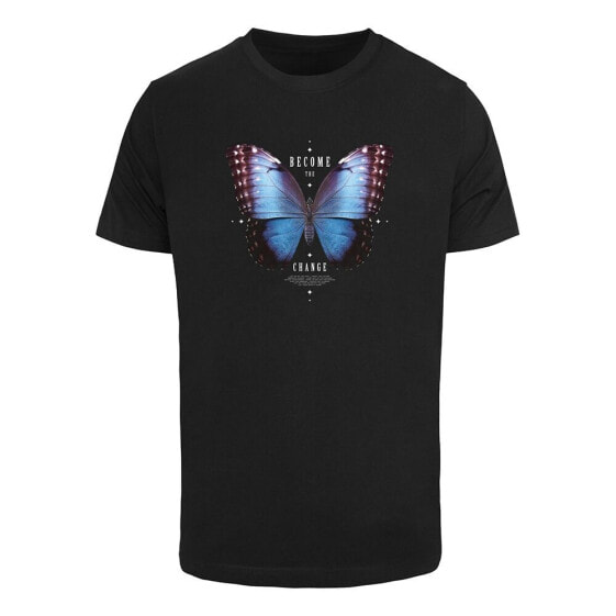 MISTER TEE Become The Change Butterfly short sleeve T-shirt