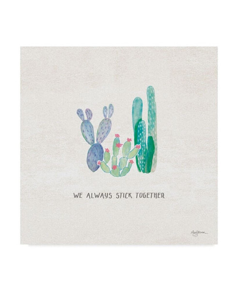 Mary Urban Bohemian Cactus VI Canvas Art - 15" x 20"