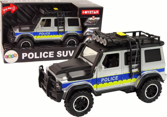 LeanToys Auto Terenowe Policja 1:14 Napęd Frykcyjny