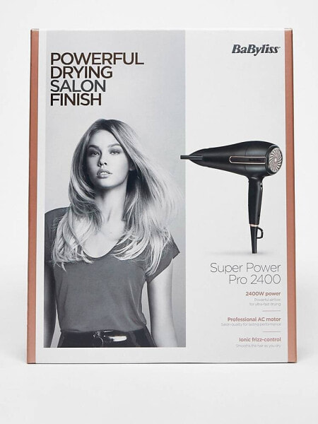 BaByliss Super Pro 2300 Hair Dryer - EU Plug