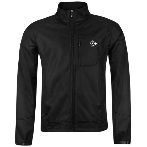 Куртка Dunlop Essentials Soft Shell из линейки Essentials, материал 100% полиэстер с микрофлисом