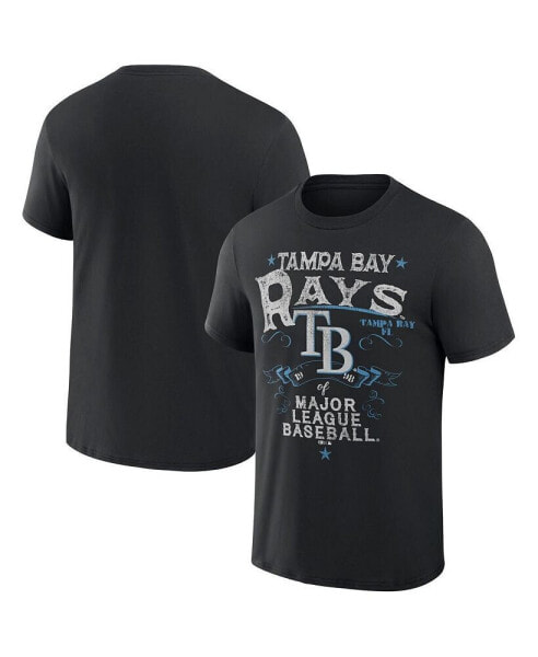 Men's Darius Rucker Collection by Black Tampa Bay Rays Beach Splatter T-shirt