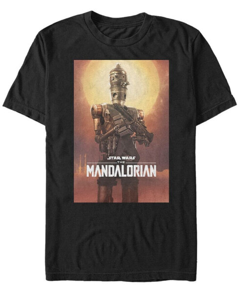 Star Wars The Mandalorian IG-11 Character Poster Short Sleeve Men's T-shirt