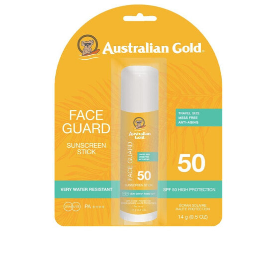 Australian Gold Face Guard Sunscreen Stick SPF50 Водостойкое солнцезащитное средство в стике 14 г