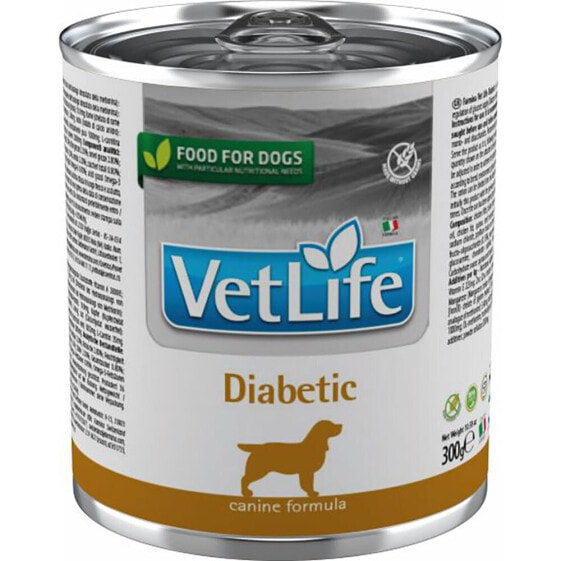 FARMINA Vet Life Natural Diet Diabetic 6x300g Dog Food