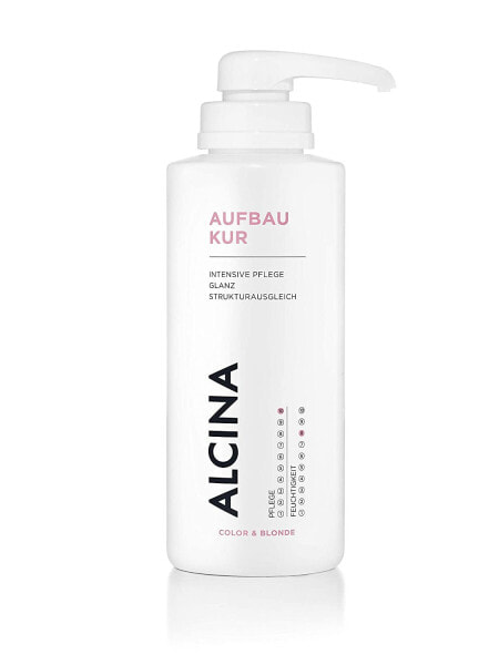 ALCINA Building Treatment - Intensive Care for Coloured, Bleached, Highlighted or Reformed Hair - 1 x 500 ml