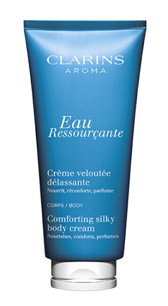 Clarins Eau Ressourcante Silky Smooth Body Cream Успокаивающий парфюмированный крем для тела