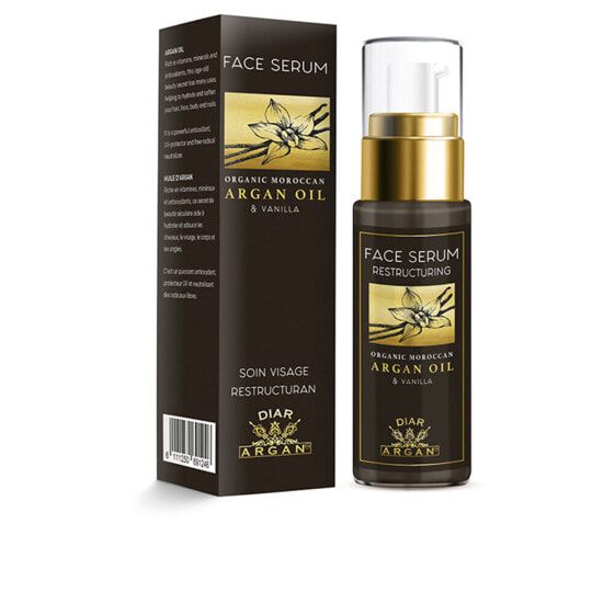 RESTRUCTURING FACIAL SERUM pure argan and vanilla 30 ml