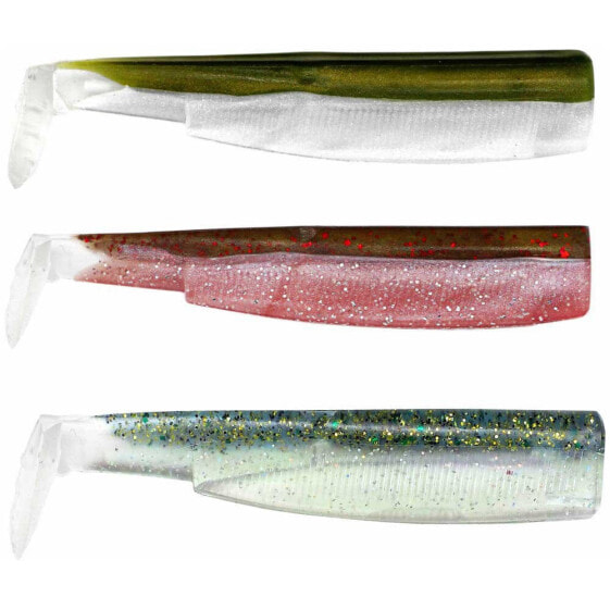 FIIISH Black Minnow Soft Lure Body 70 mm 2g 4 Units