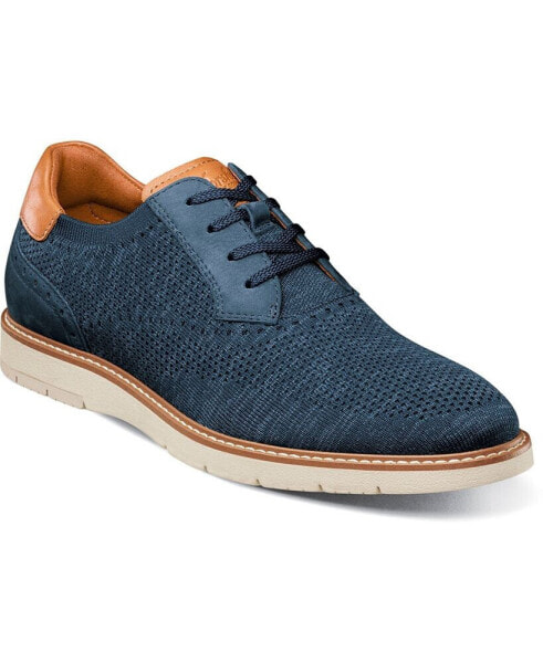 Men's Vibe Knit Plain Toe Oxford Dress Casual Sneaker