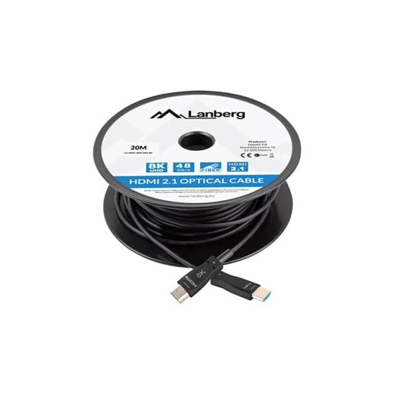 LANBERG V2.1 M/M 8K 60Hz 20 m HDMI cable