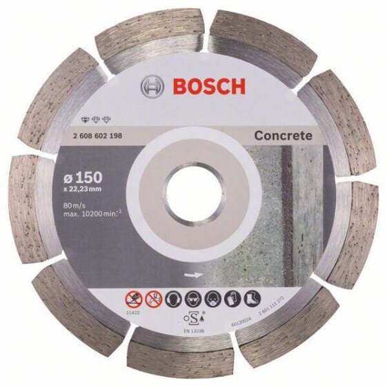 Diamanttrennscheibe Standard for Concrete, 150 x 22,23 x 2 x 10 mm, 1er-Pack