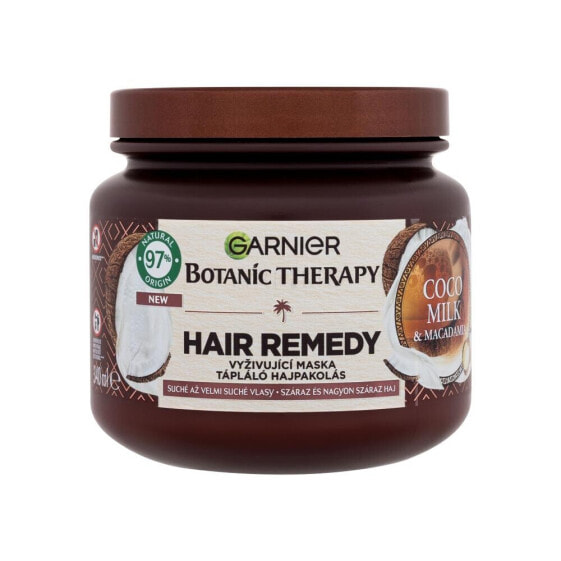 Garnier Botanic Therapy Cocoa Milk & Macadamia Hair Remedy 340 ml haarmaske für Frauen