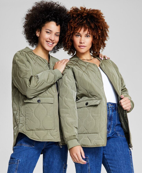 Women's Reversible Liner Jacket, Created for Macy's