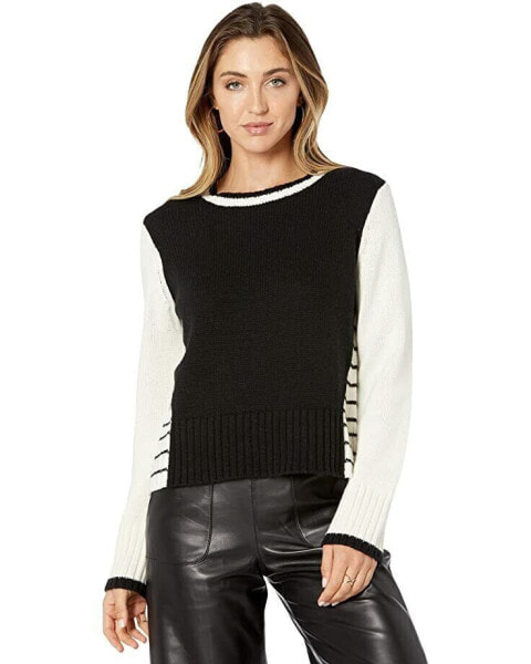 Splendid Mally Sweater 290948 Black LG (Women's 10-12)