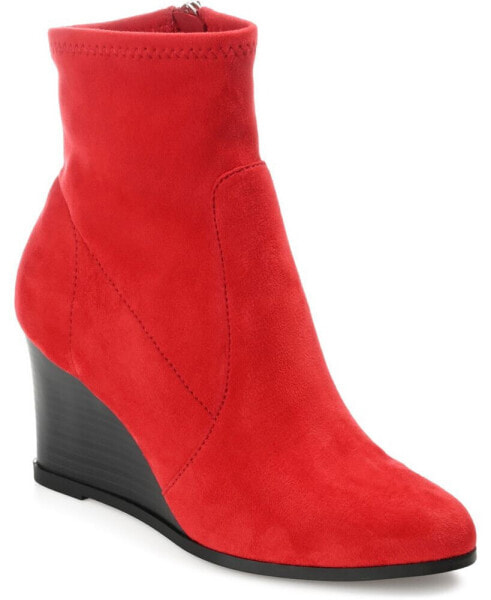 Сапоги женские JOURNEE Collection Hepburn Wedge Booties