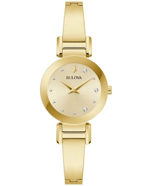 Часы Bulova Marc Anthony Modern Diam Gold-Tone