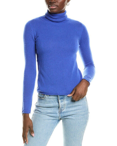 Sofiacashmere Roll Cuff & Hem Turtleneck Sweater Women's