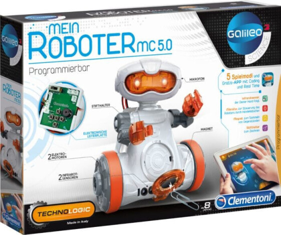 Интерактивная игрушка Clementoni Робот Galileo - Mein MC 5