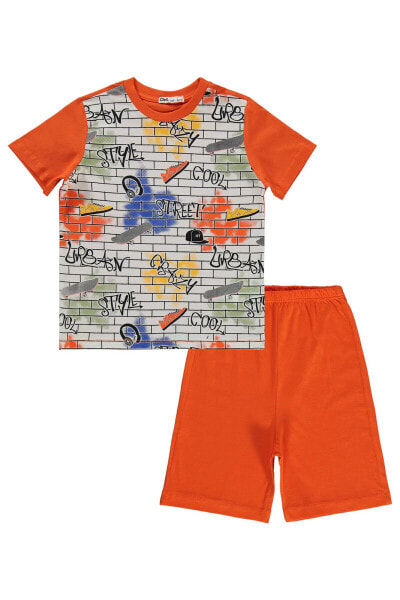 Комплект пижамы для мальчиков Civil Boys 6-9 лет Сиреневый